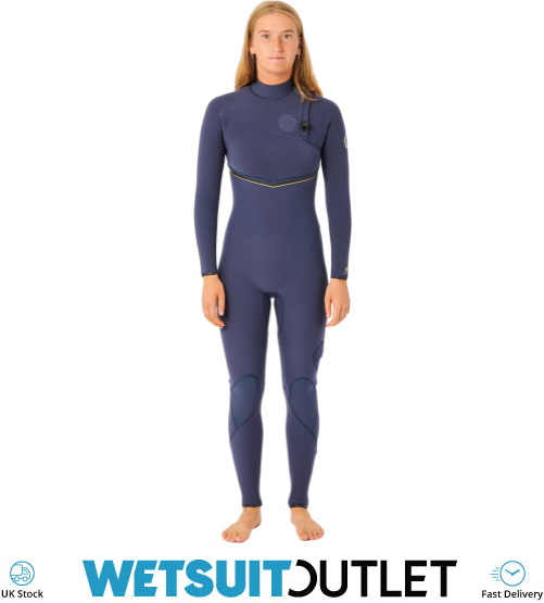2023 Rip Curl Womens EBomb LTD 3/2mm Zip Free Wetsuit WSMYTG Slate Wetsuits Wetsuit Outlet